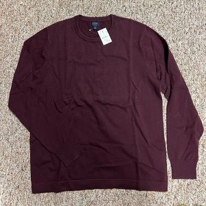 Men’s Medium J Crew maroon sweater